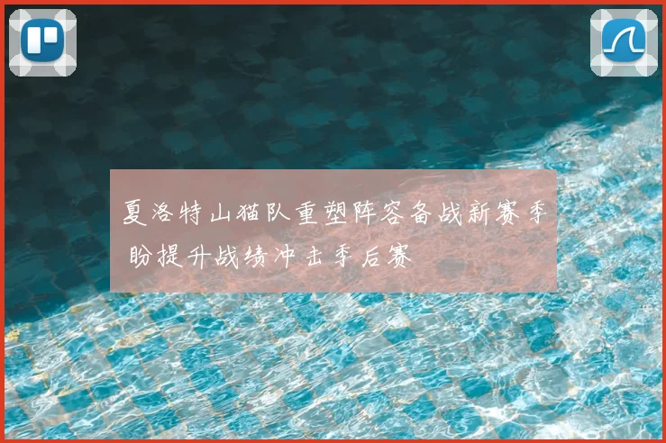 夏洛特山猫队重塑阵容备战新赛季 盼提升战绩冲击季后赛